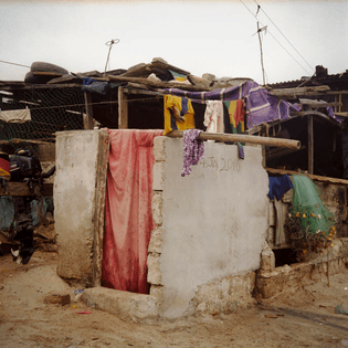 Les bains publics, Ghana, Cape Coast, 2016 .