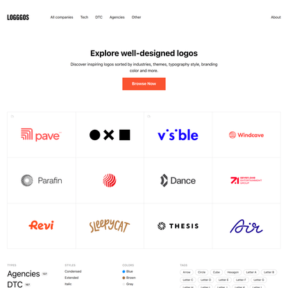 Logggos — Well-Designed Logos for Your Inspiration