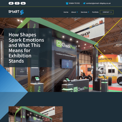How Shapes Spark Emotions and What This Means for Exhibition Stands | Smart Display