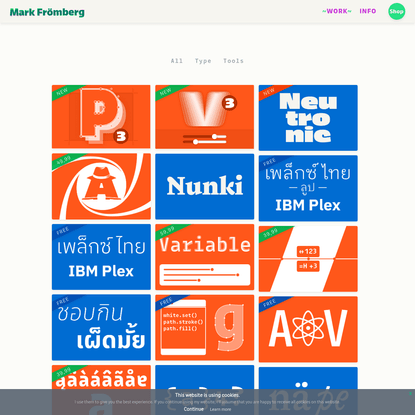 Mark Frömberg - type &amp; design |