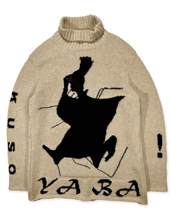 Yohji Yamamoto: Samurai Turtleneck Sweater Autumn/Winter 2017