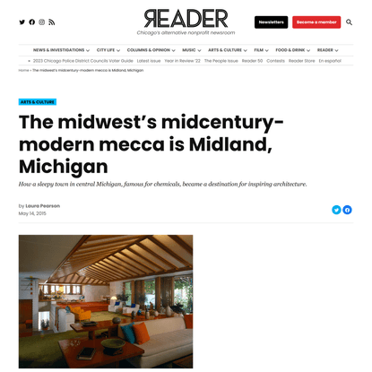 The midwest’s midcentury-modern mecca is Midland, Michigan - Chicago Reader