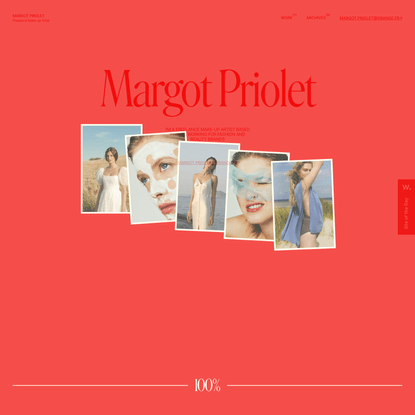 Margot Priolet - Fashion &amp; Beauty Makeup Artist