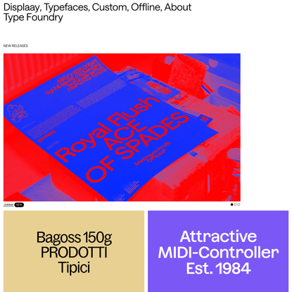 Displaay - Displaay Type Foundry