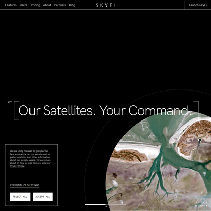 Features for Commercial Satellite Images & Videos | SkyFi