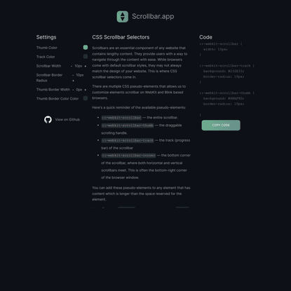 Scrollbar