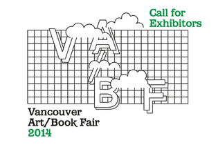 Vancouver Art/Book Fair 2014 Call for Exhibitors