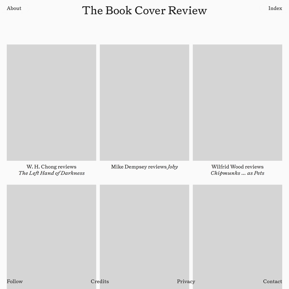 The Book Cover Review — Are.na