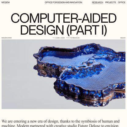 Computer-Aided Design (Part I) — MODEM