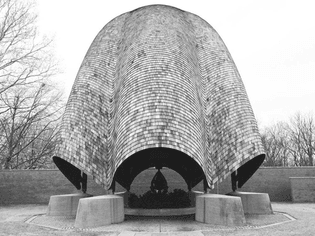 The Roofless Church, architecture by Philip Johnson