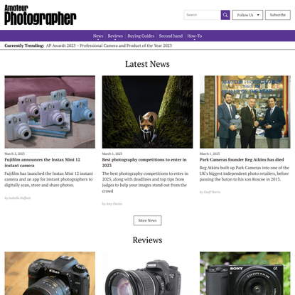 Magazine: "Amateur Photographer"