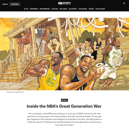 Inside the NBA’s Great Generation War | GQ