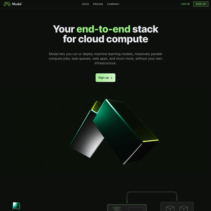 Modal: On-demand compute that just works