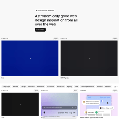 Godly - The best web design on the Internet