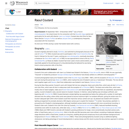 Raoul Coutard - Wikipedia