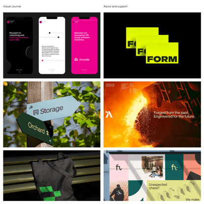 Visual Journal – Branding, Editorial and Graphic Design