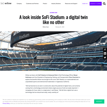 A look inside SoFi Stadium: a digital twin like no other