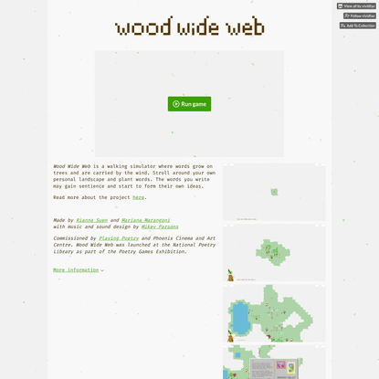 Wood Wide Web by vividfax, mmarangoni, playingpoetry
