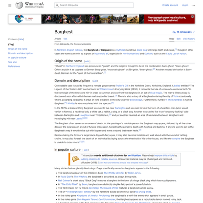 Barghest - Wikipedia