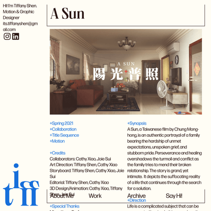 A Sun — tiffanyshen