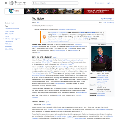 Ted Nelson - Wikipedia