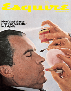 George Lois, Esquire cover (May 1968)