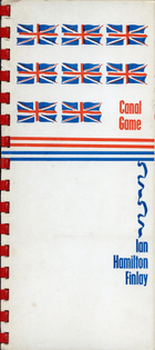 Ian Hamilton Finlay, CANAL GAME.