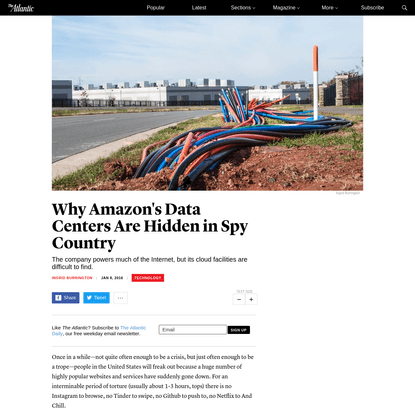 Why Amazon's Data Centers Are Hidden in Spy Country