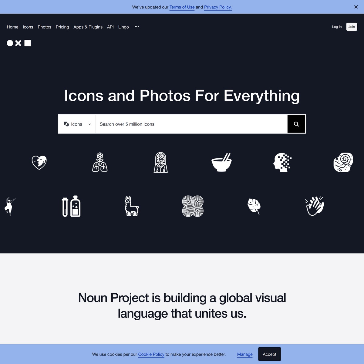 Noun Project: Free Icons & Stock Photos For Everything — Are.na