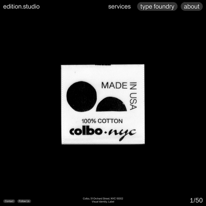 Services — edition.studio