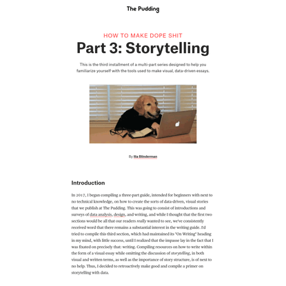 Making Internet Things, Part 3: Storytelling