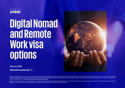 KPMG Remote Work Visa Options