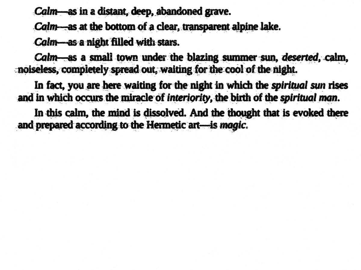 evola on magic