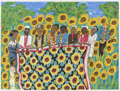 The Sunflower Quilting Bee at Arles