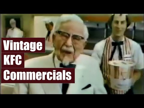 Old Kentucky Fried Chicken (KFC) Commercials from the 1980's Retro