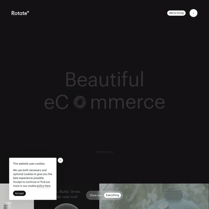 Headless Commerce Agency - Rotate° - eCommerce Agency