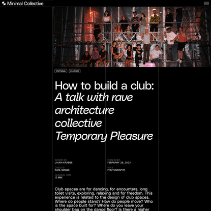 How to build a club