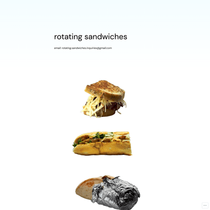 Rotating Sandwiches