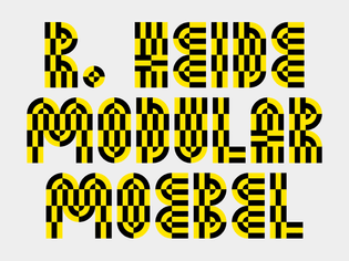 Studio Marlon Ilg: Multi-layer font