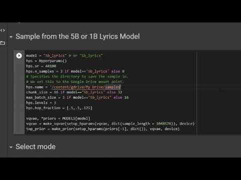 OpenAI Jukebox - Basic Google Colab Tutorial — Are.na