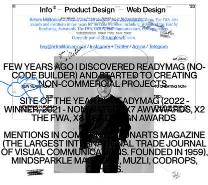 Artem Militonian - Product and Web Designer