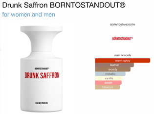 BORNTOSTANDOUT, Drunk Saffron