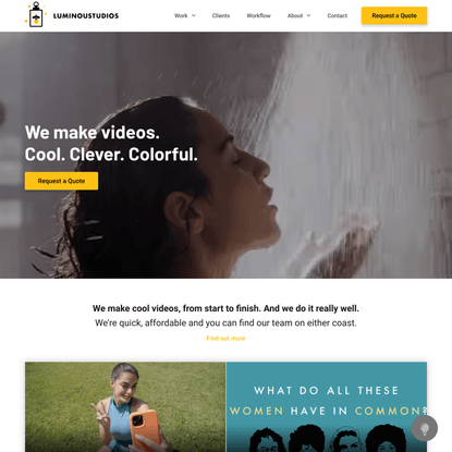 Luminoustudios - Best &amp; Creative Video Production Services