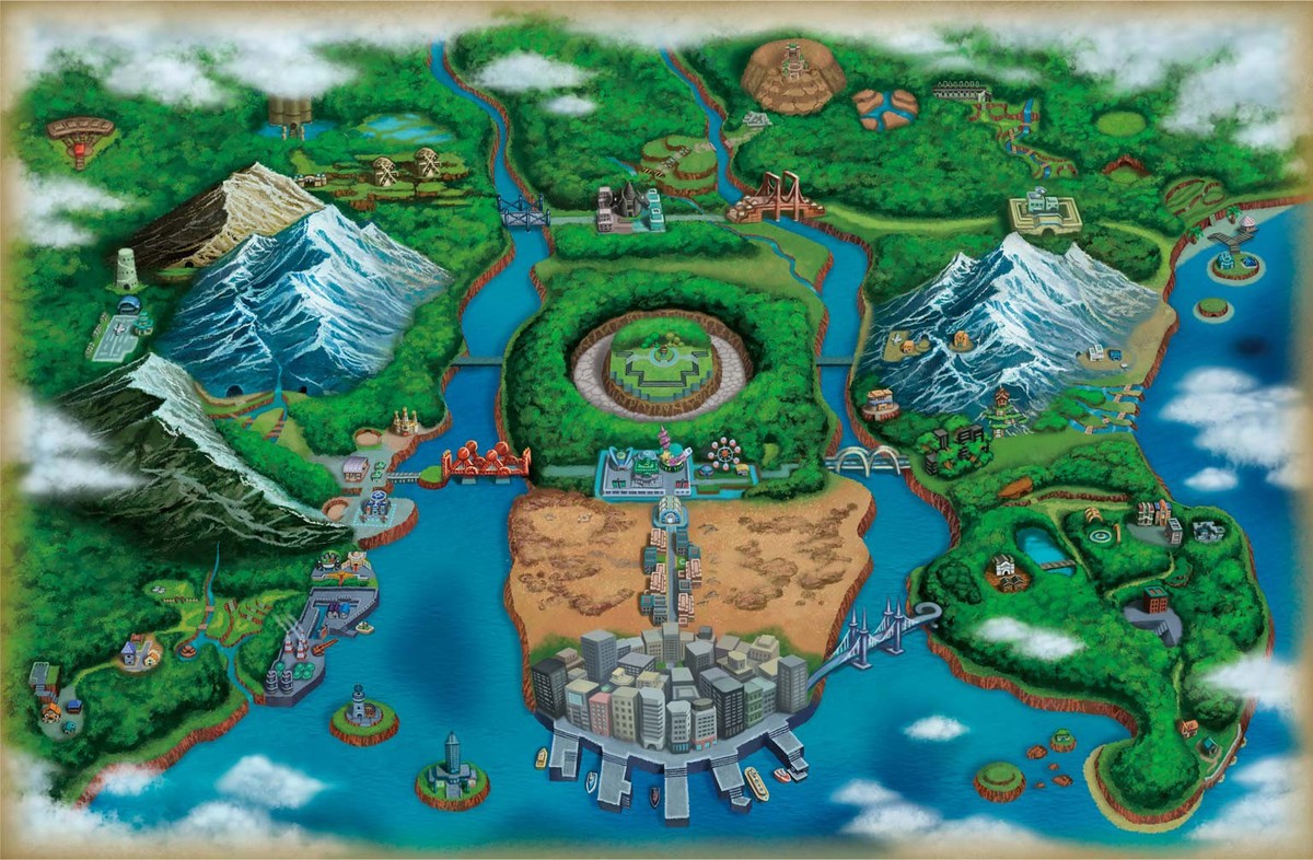 Unima, Pokémon Nero 2 e Pokémon Bianco 2 — Are.na