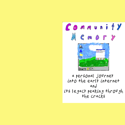 community memory zine
