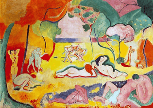 Henri Matisse Gioia di Vivere, 1906. Olio su tela, 175 x 24 cm