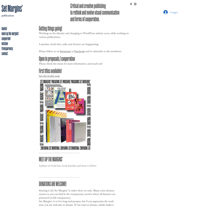 Publishing | Set Margins'