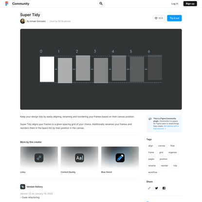 Super Tidy | Figma Community