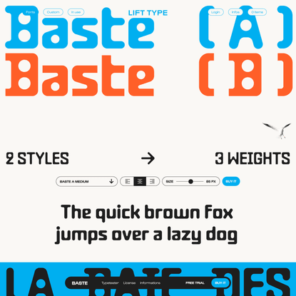 Baste — Lift Type