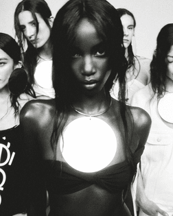 Anok Yai for Courreges